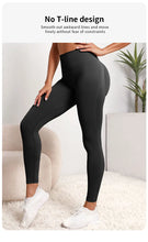 Load image into Gallery viewer, Women Seamless Hip Lifting Leggings